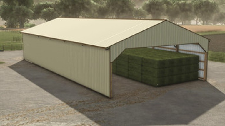FS25 40x84 Hay Shed screenshot