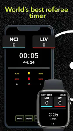 REFSIX - Soccer Referee Watch screenshot