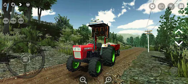 Indian Tractor Simulator Game screenshot
