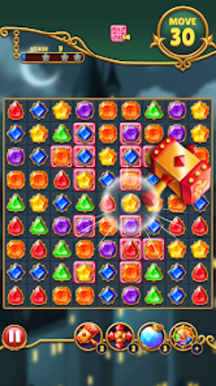 Jewels Mystery: Match 3 Puzzle screenshot