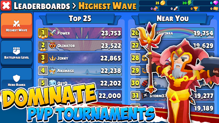 Idle Hero TD Tower Defense RPG Image