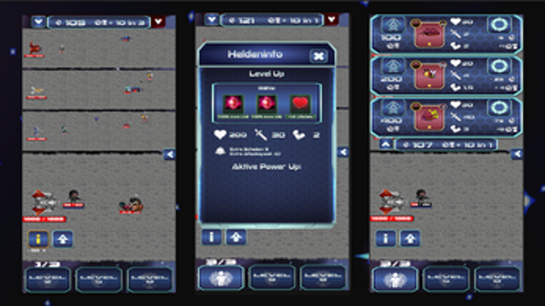 X Hero Line Defense War screenshot