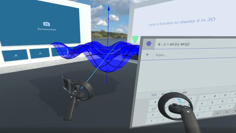 GeoGebra Mixed Reality screenshot