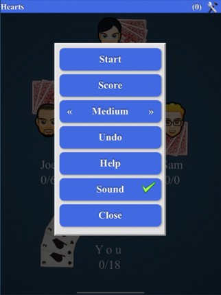 Hearts Card Game* screenshot