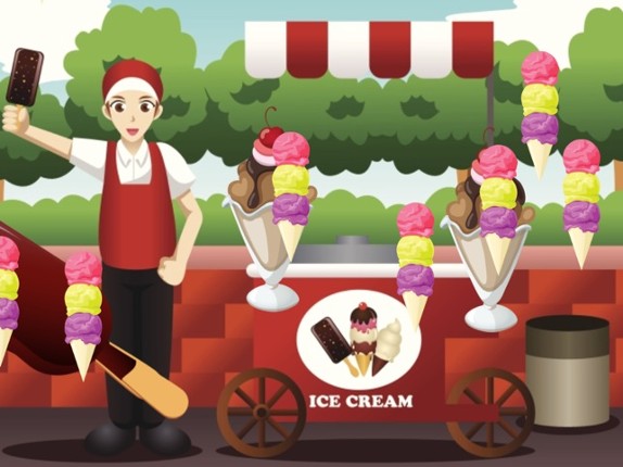 Ice Cream game for Toddlers and Kids : discover the ice creams world ! FREE game screenshot