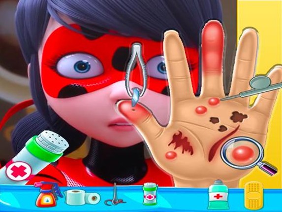 ladybug miraculous Hand Doctor - Fun Games for Gir Image