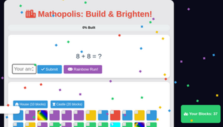Mathopolis: Build & Brighten! Image