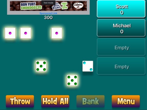 Original Farkle screenshot