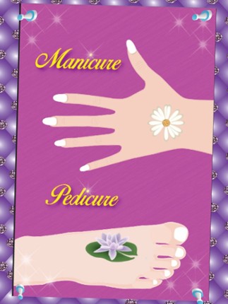 Princess Manicure &amp; Pedicure - Nail art design and dress up salon game screenshot