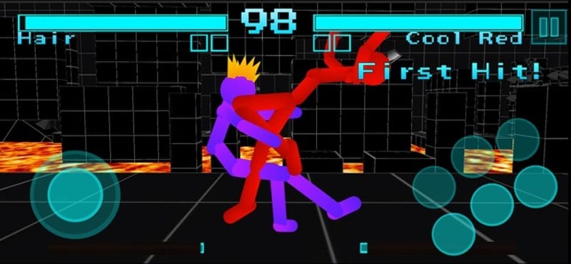 Stickman Fight: Neon Warriors screenshot