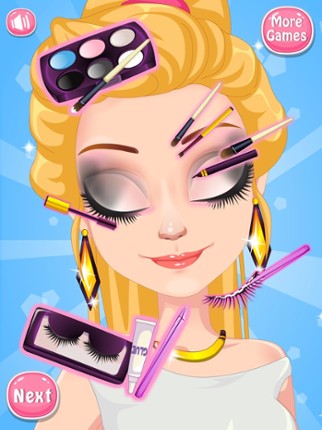 Summer Smoky Makeup Tutorial - Girl Salon Games Image