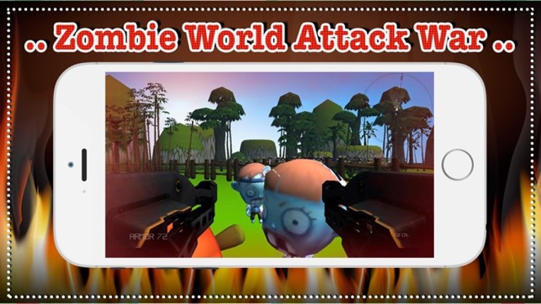 Zombie World Attack War - cool game adventure strategy screenshot