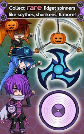 Anime Fidget Spinner Battle screenshot