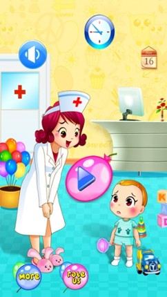 Baby Doctor Dentist Salon Games for Kids Free screenshot