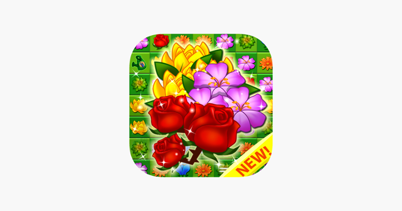 Blossom Garden - Free Flower Blast Match 3 Puzzle Image