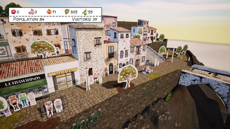 Cutout Village screenshot