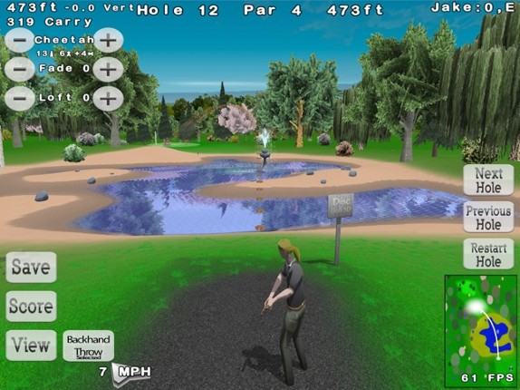 Disc Golf 3D screenshot