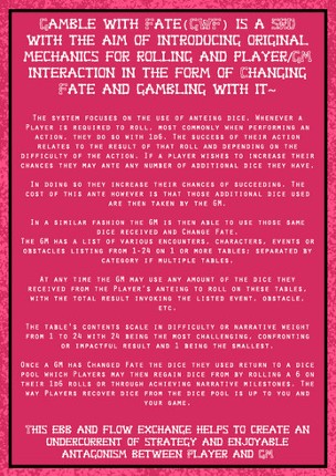 Gamble With Fate (SRD) Image