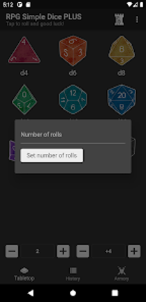 RPG Simple Dice PLUS Image
