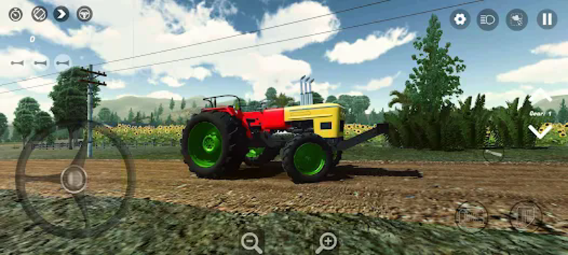 Indian Tractor Simulator Game screenshot