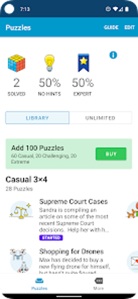 Logic Grid Puzzles: Brain Game Image