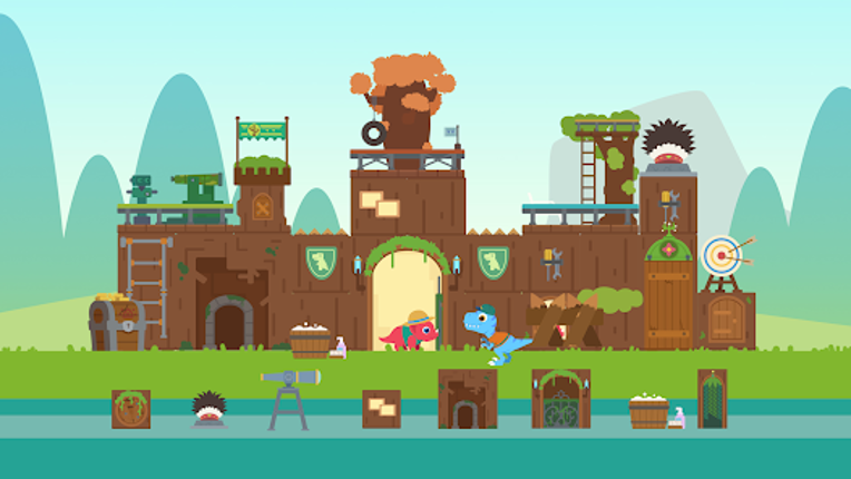 Dinosaur City: Building Games Image