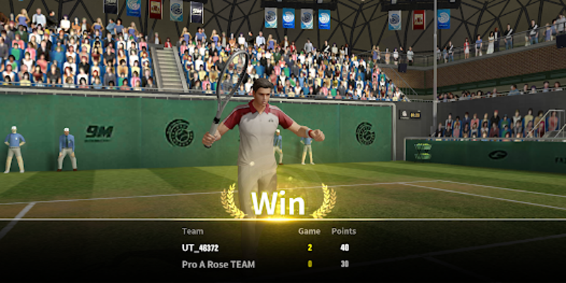 Ultimate Tennis: 3D online spo screenshot