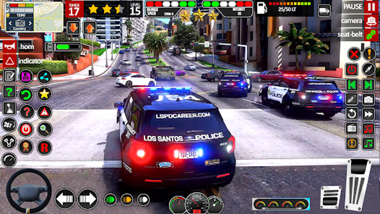 Police Car Chase Game 3D screenshot