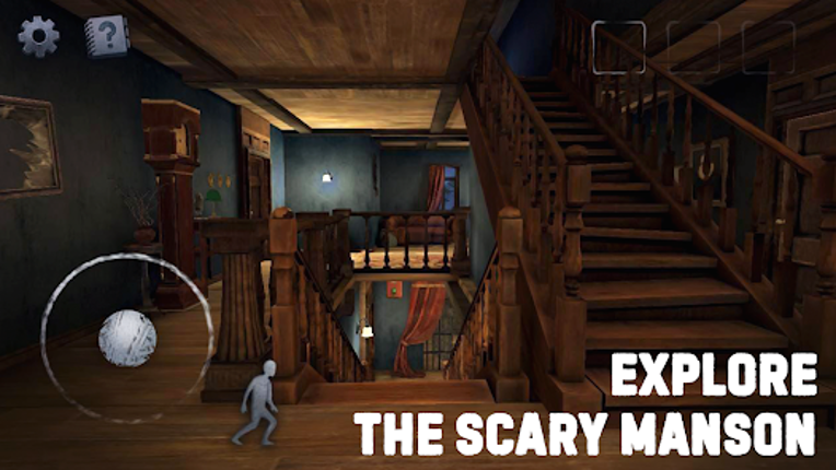 Scary Mansion: Horror Game 3D screenshot