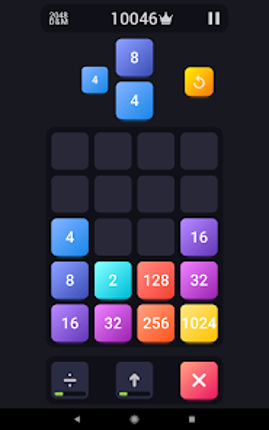 2048: Drop And Merge screenshot