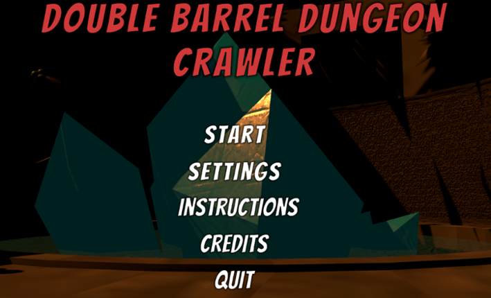 Double Barrel Dungeon Crawler Game Cover