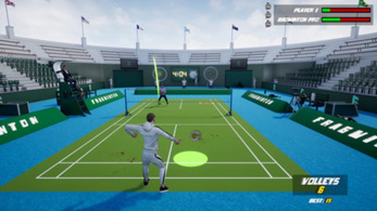 Fragminton screenshot