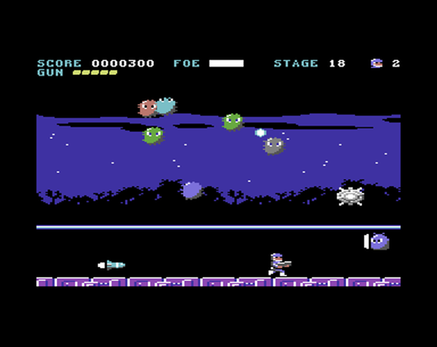 Games like The Last Defender (C64)