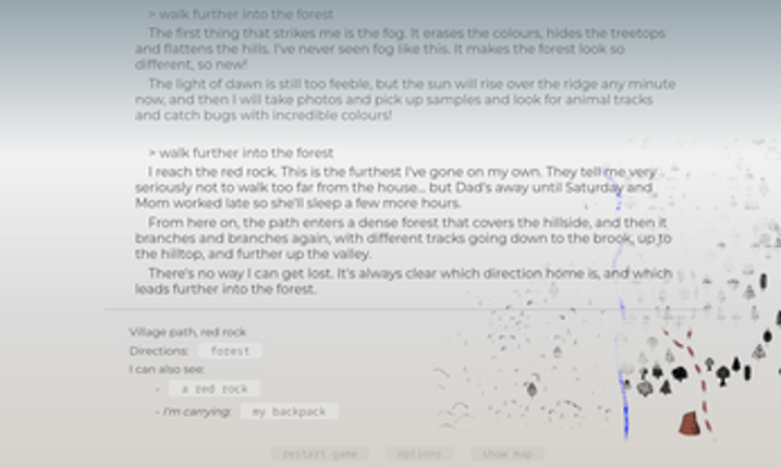 Tricks of light in the forest screenshot