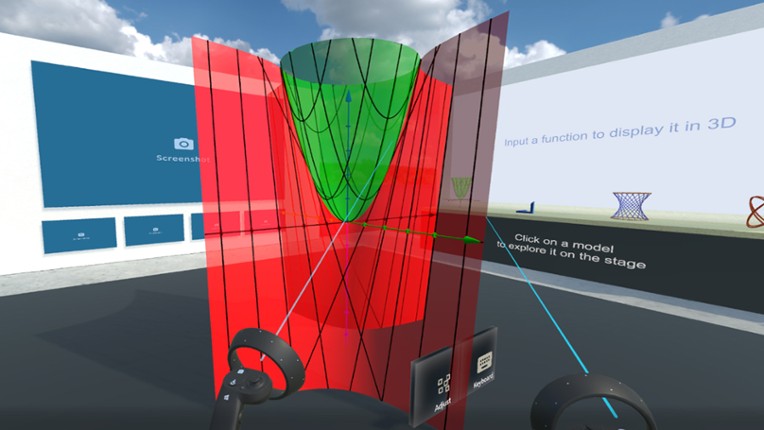 GeoGebra Mixed Reality screenshot