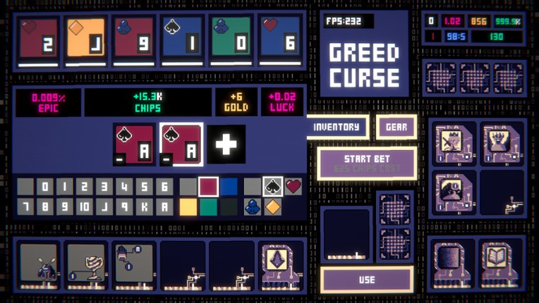 Greedcurse screenshot