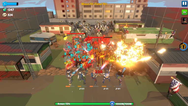 Idle Zombie Wave: Premium screenshot