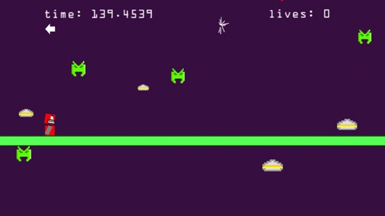 Line Jump Run X : Robot Dash - by Cobalt Play 8 bit Games screenshot