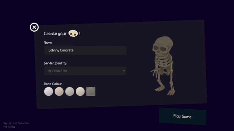 My Littlest Skeleton screenshot