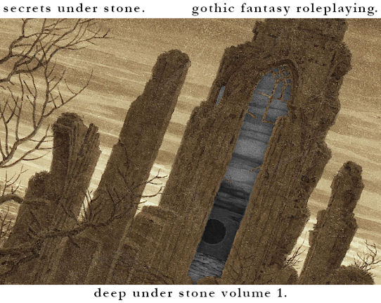 secrets under stone. Game Cover