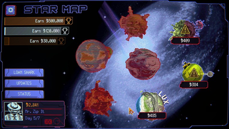 Space Warlord Baby Trading Simulator screenshot