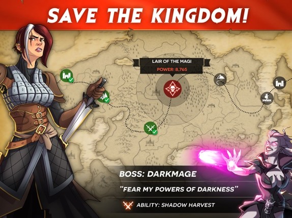 StormBorn: War of Legends screenshot