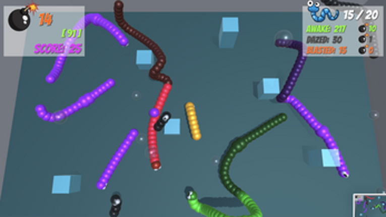 Worm-o-Blast! screenshot