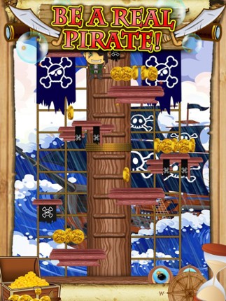 Awesome Pirate Jump Crazy Adventure Game by Super Jumping Games FREE screenshot
