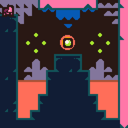 Bichiro in a cave screenshot
