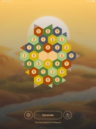 Catanous - Catan Map Generator screenshot