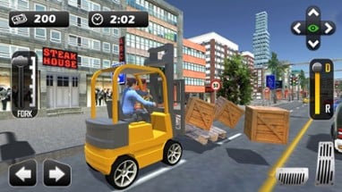 Extreme Forklifter driving 3D simulator Image