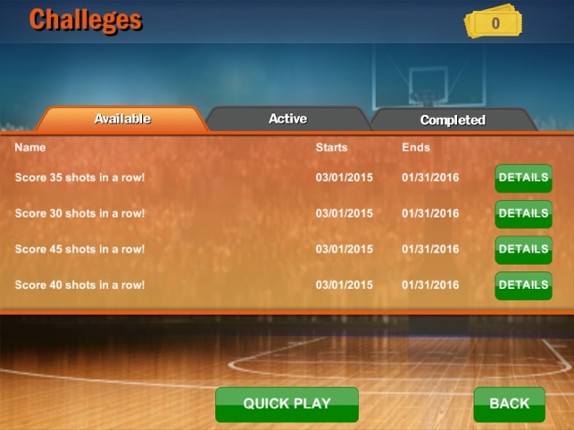 Finger Basketball by Zelosport screenshot