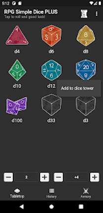 RPG Simple Dice PLUS Image