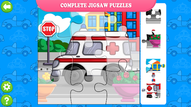 Car Puzzles for Kids screenshot
